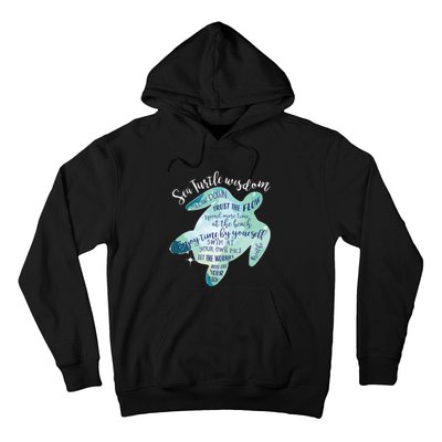 Sea Turtle For Women Wisdom Turtle Turtle Beach Hoodie