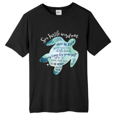 Sea Turtle For Women Wisdom Turtle Turtle Beach Tall Fusion ChromaSoft Performance T-Shirt