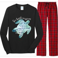 Sea Turtle For Women Wisdom Turtle Turtle Beach Long Sleeve Pajama Set