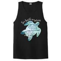 Sea Turtle For Women Wisdom Turtle Turtle Beach PosiCharge Competitor Tank