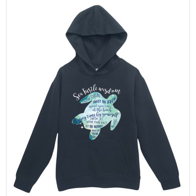 Sea Turtle For Women Wisdom Turtle Turtle Beach Urban Pullover Hoodie