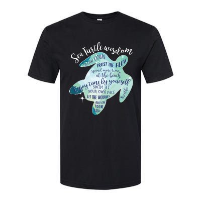 Sea Turtle For Women Wisdom Turtle Turtle Beach Softstyle CVC T-Shirt