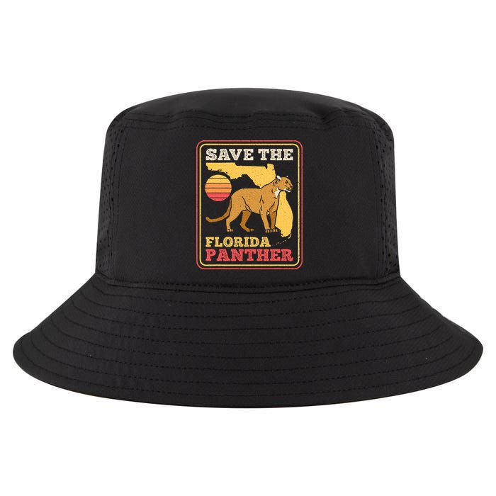 Save The Florida Panther Cool Comfort Performance Bucket Hat