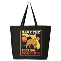 Save The Florida Panther 25L Jumbo Tote