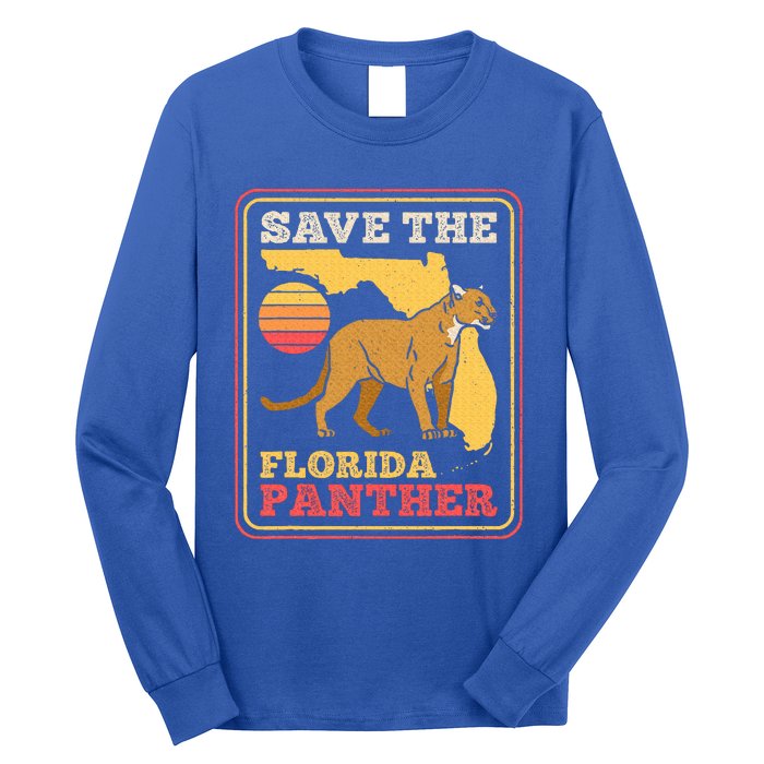 Save The Florida Panther Long Sleeve Shirt