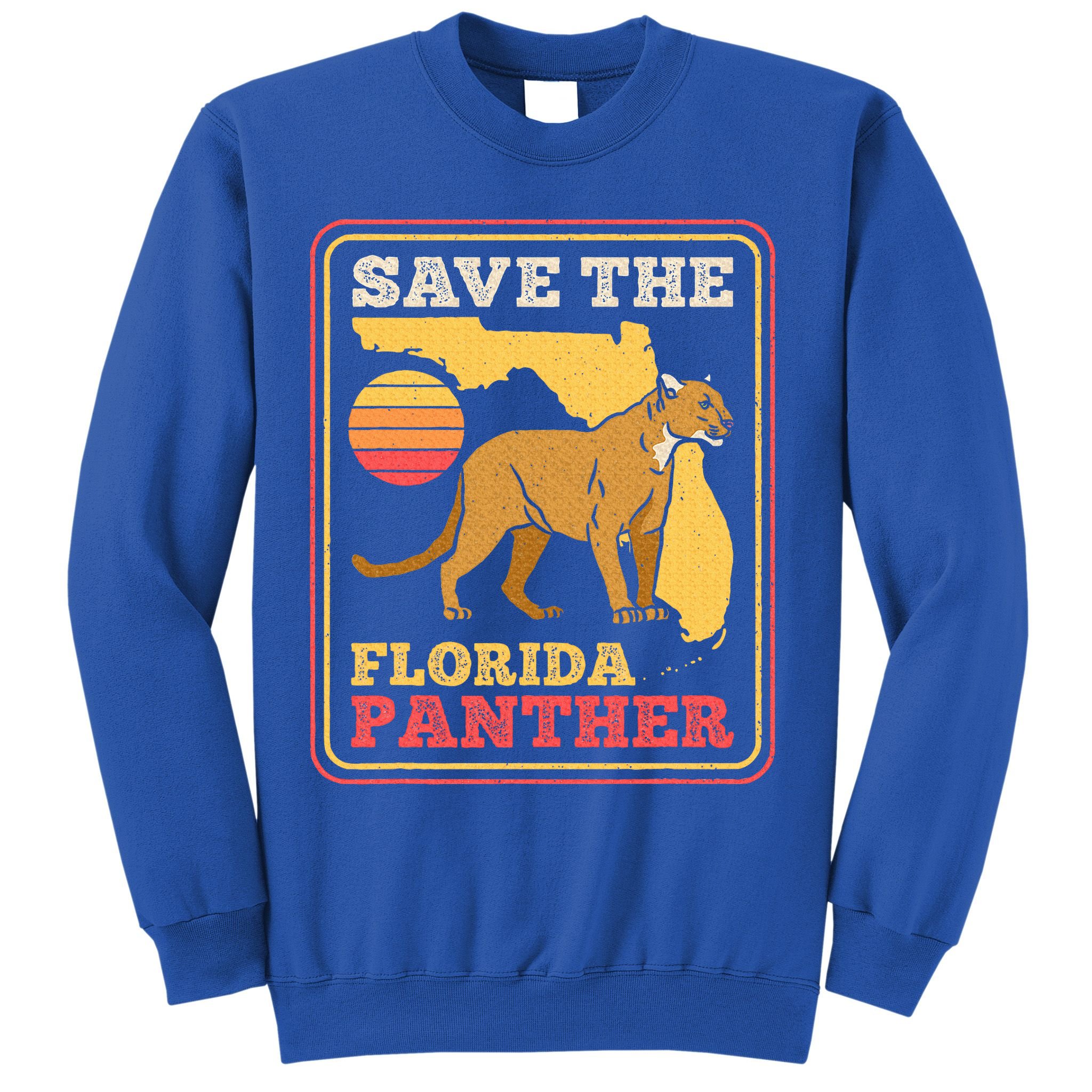 Save The Florida Panther Sweatshirt