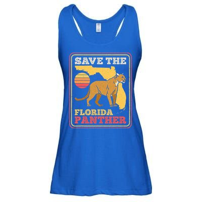 Save The Florida Panther Ladies Essential Flowy Tank