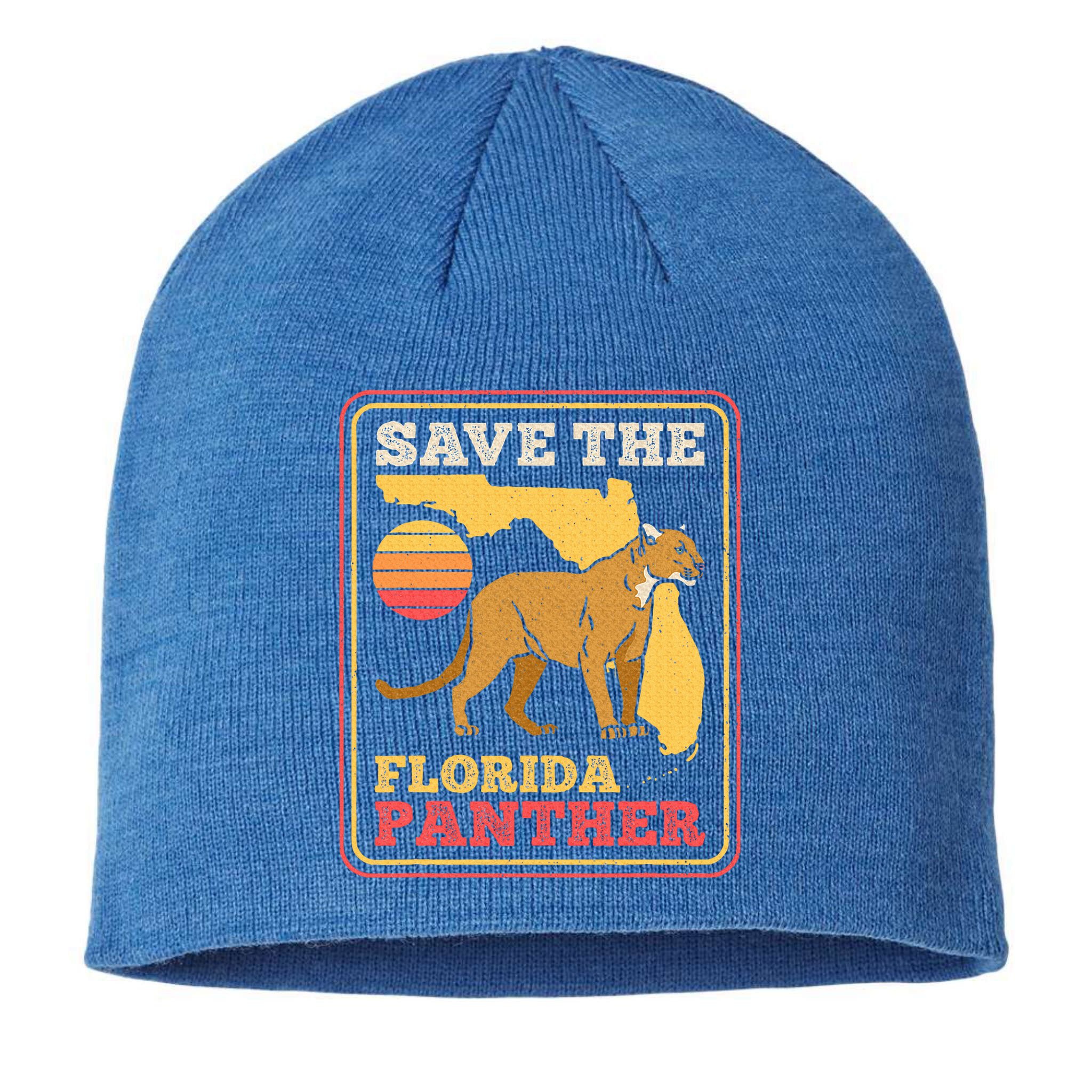 Save The Florida Panther Sustainable Beanie
