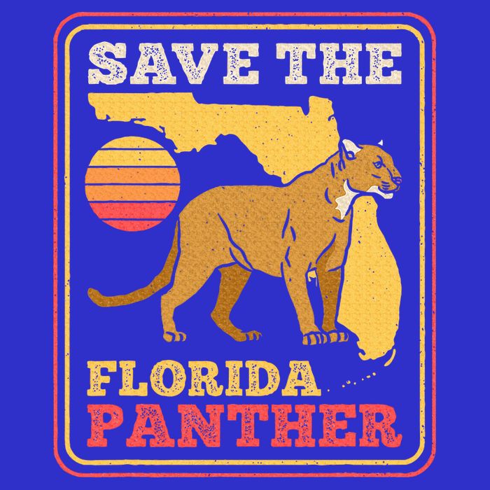 Save The Florida Panther Bag