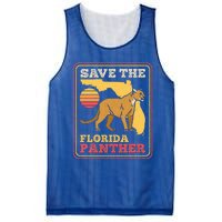 Save The Florida Panther Mesh Reversible Basketball Jersey Tank