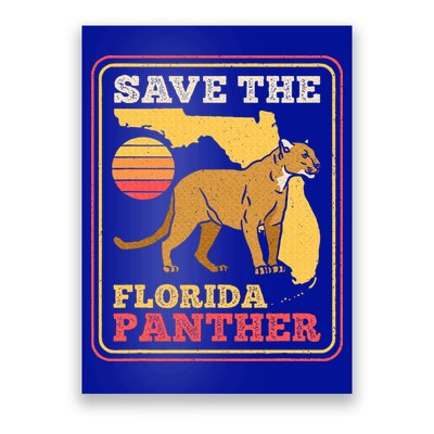 Save The Florida Panther Poster