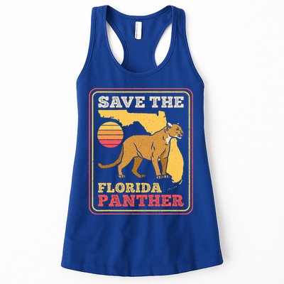 Save The Florida Panther Womens Tank Top