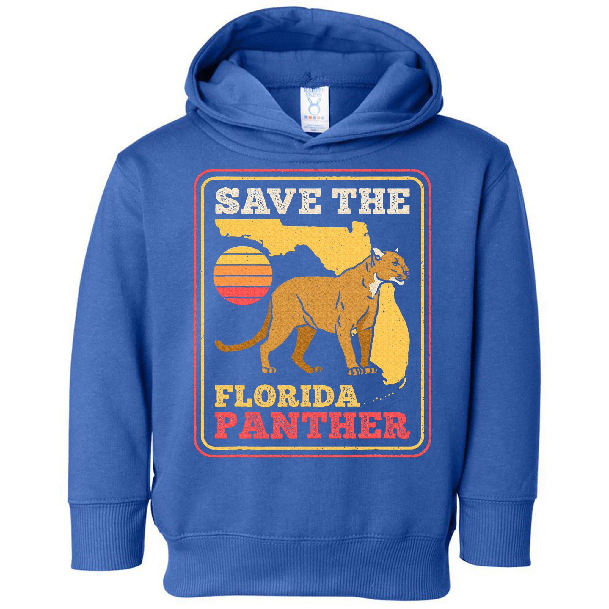 Save The Florida Panther Toddler Hoodie