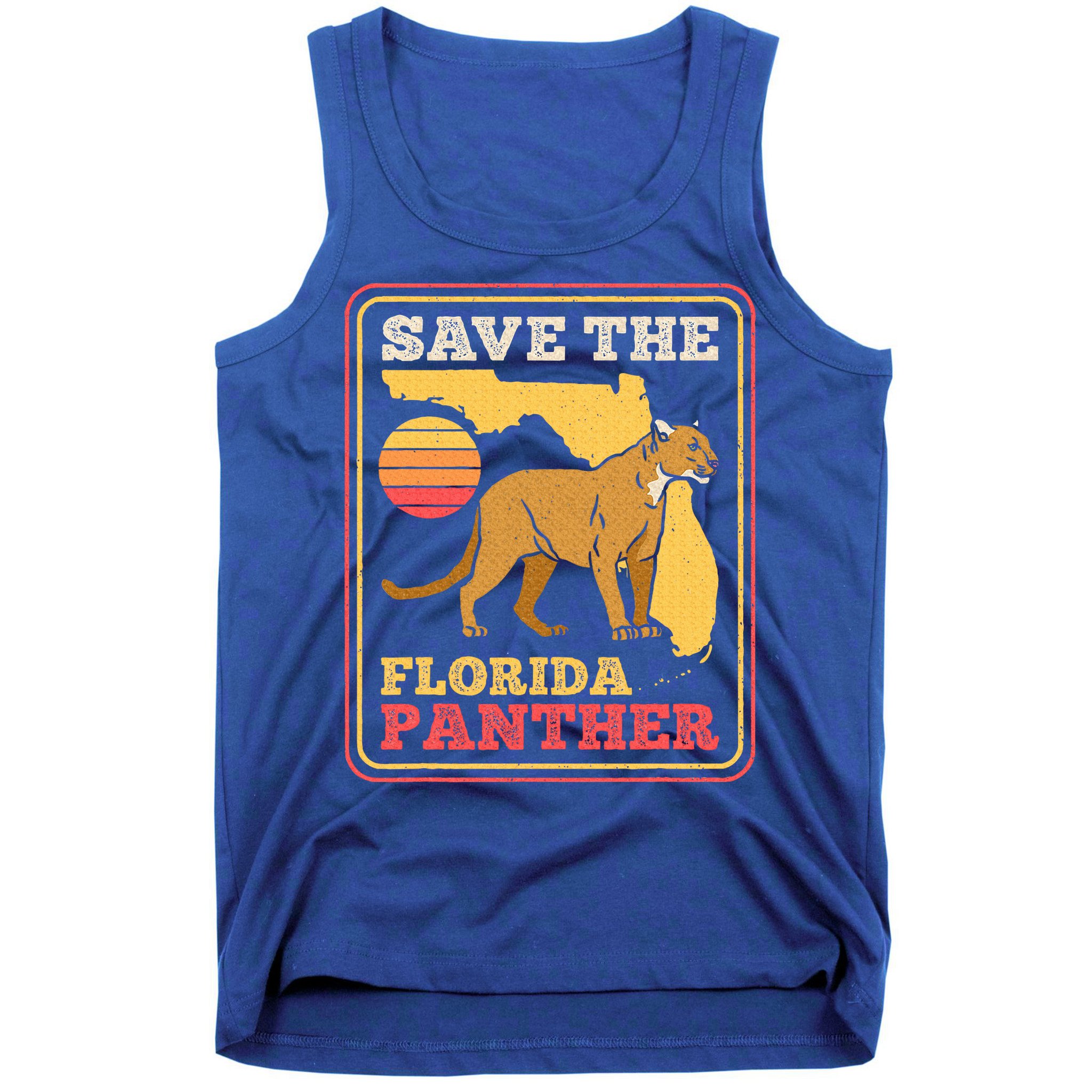Save The Florida Panther Tank Top
