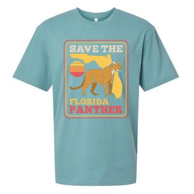 Save The Florida Panther Sueded Cloud Jersey T-Shirt