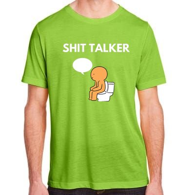 Shit Talker Funny Graphic Adult ChromaSoft Performance T-Shirt