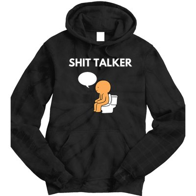 Shit Talker Funny Graphic Tie Dye Hoodie