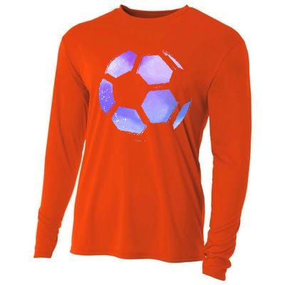 Soccer Team Fan Cool Gift Supporter Soccer Player Gift Cooling Performance Long Sleeve Crew