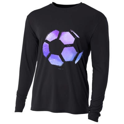 Soccer Team Fan Cool Gift Supporter Soccer Player Gift Cooling Performance Long Sleeve Crew