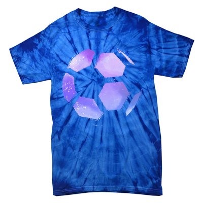 Soccer Team Fan Cool Gift Supporter Soccer Player Gift Tie-Dye T-Shirt