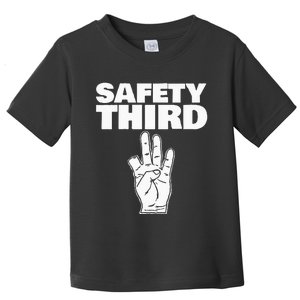 Safety Third Funny Missing Finger Safety Third Toddler T-Shirt