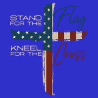 Stand The Flag And Cross Faith American Christian Great Gift Womens Tank Top