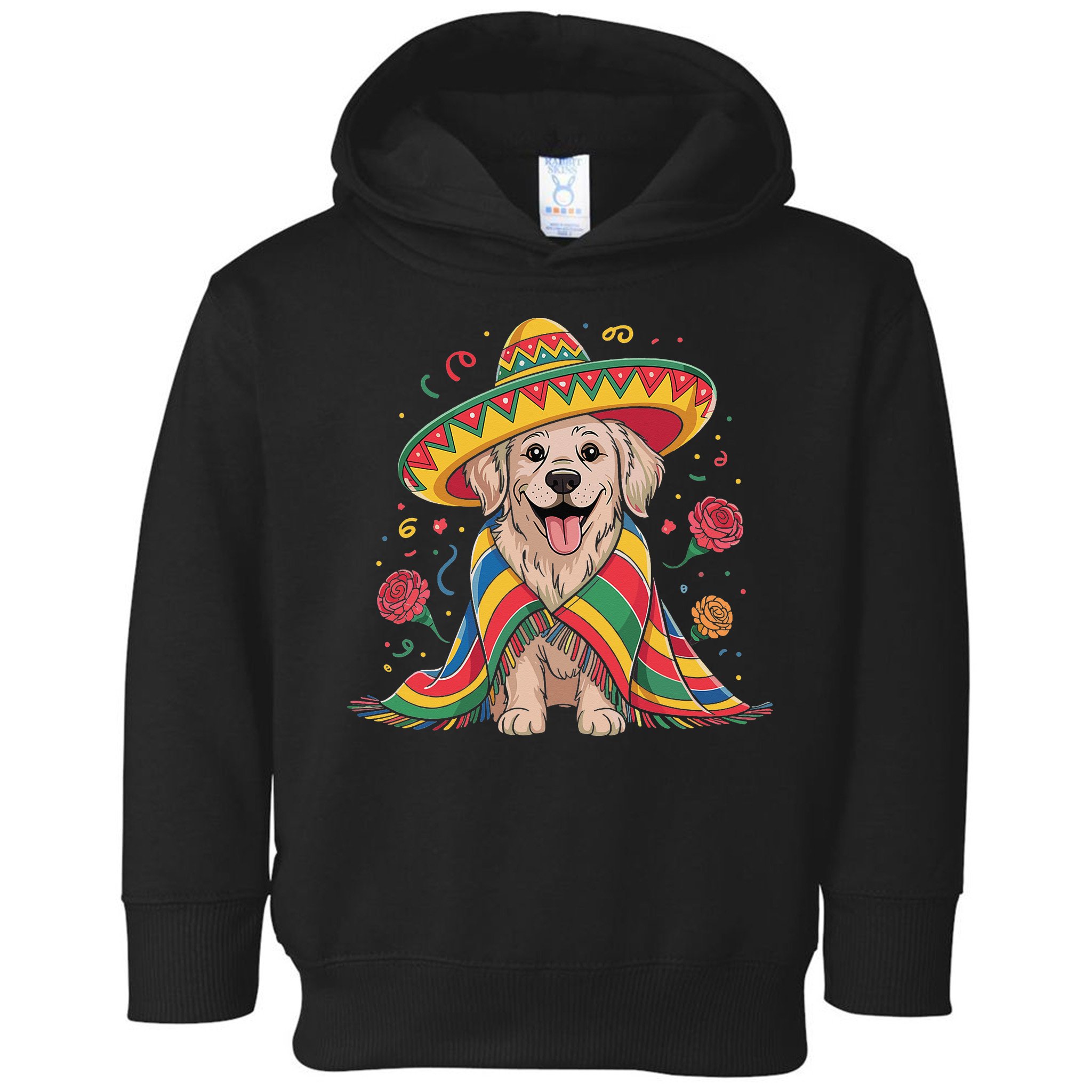 Sombrero Tacos Fiesta Pup Dog Lover Cinco De Mayo Funny Toddler Hoodie