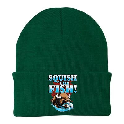 SQUISH THE FISH bison eating dolphin food chain fantasy Knit Cap Winter Beanie