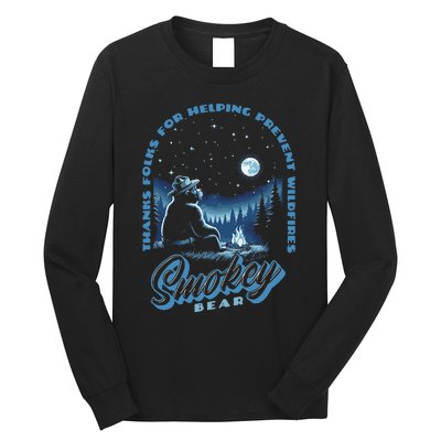 Stargazing Thanks For Helping Prevent Wildfires Long Sleeve Shirt