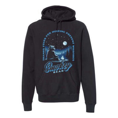 Stargazing Thanks For Helping Prevent Wildfires Premium Hoodie