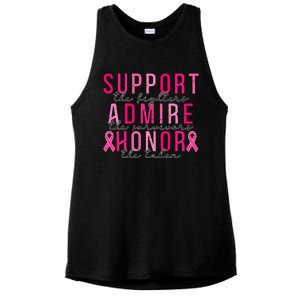 Support The Fighters Admire The Survivors Honor The Taken Ladies PosiCharge Tri-Blend Wicking Tank