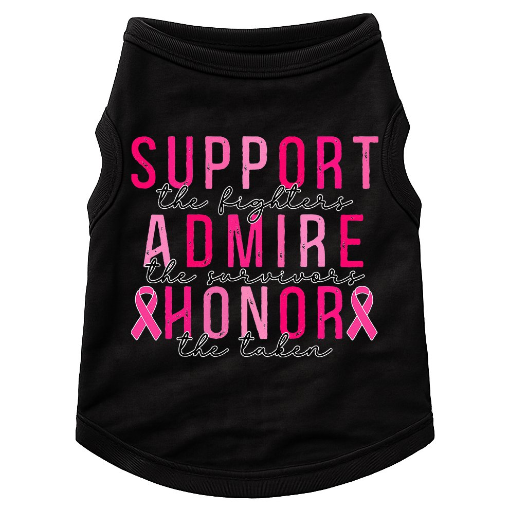 Support The Fighters Admire The Survivors Honor The Taken Doggie Tank