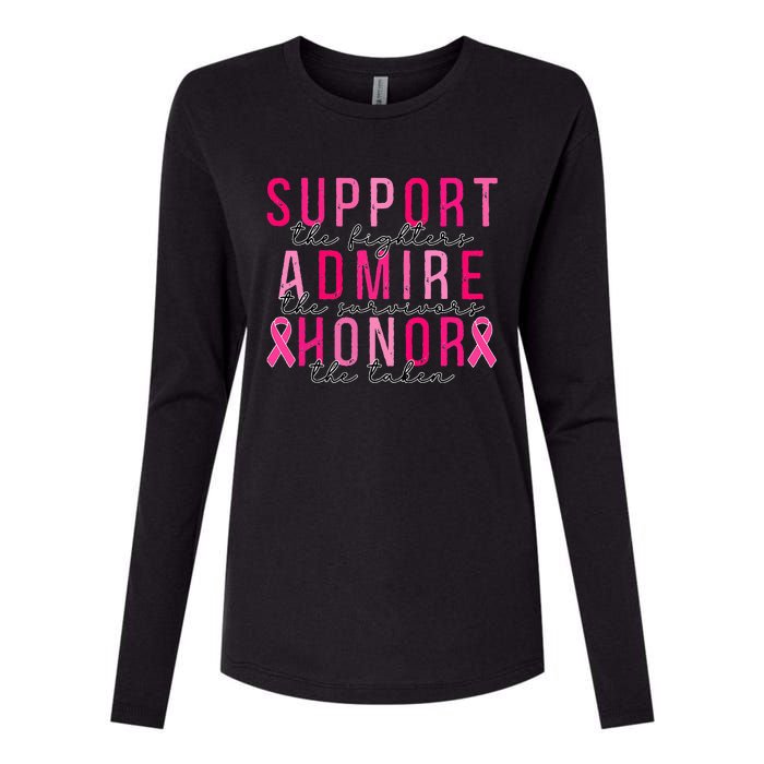 Support The Fighters Admire The Survivors Honor The Taken Womens Cotton Relaxed Long Sleeve T-Shirt