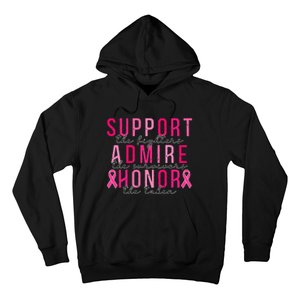 Support The Fighters Admire The Survivors Honor The Taken Hoodie