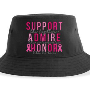 Support The Fighters Admire The Survivors Honor The Taken Sustainable Bucket Hat