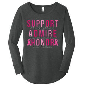 Support The Fighters Admire The Survivors Honor The Taken Women's Perfect Tri Tunic Long Sleeve Shirt