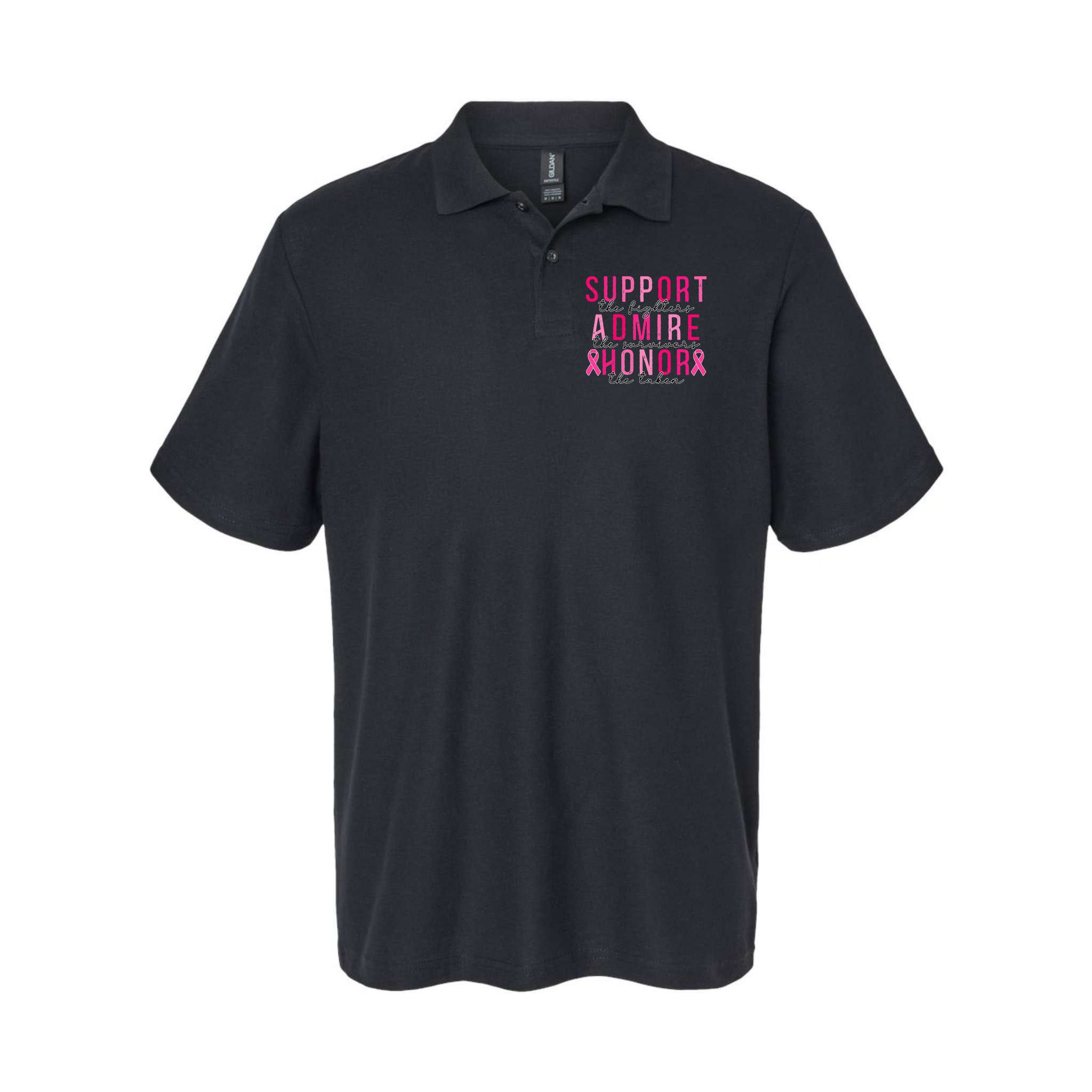 Support The Fighters Admire The Survivors Honor The Taken Polo