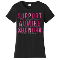 Support The Fighters Admire The Survivors Honor The Taken Women's T-Shirt