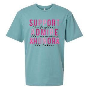 Support The Fighters Admire The Survivors Honor The Taken Sueded Cloud Jersey T-Shirt