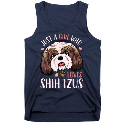 Shih Tzu Funny Tank Top