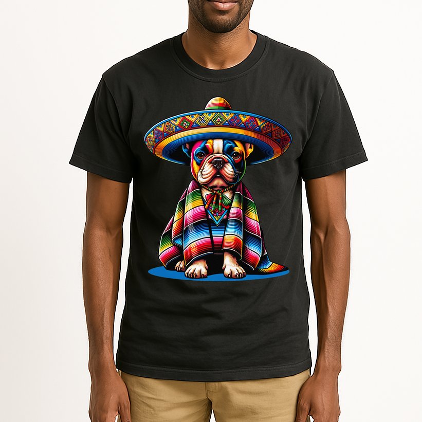 Sombrero Tacos Fiesta French Bulldog Lover Cinco De Mayo Tall T-Shirt