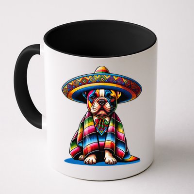 Sombrero Tacos Fiesta French Bulldog Lover Cinco De Mayo Mug