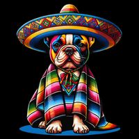 Sombrero Tacos Fiesta French Bulldog Lover Cinco De Mayo Drawstring Bag