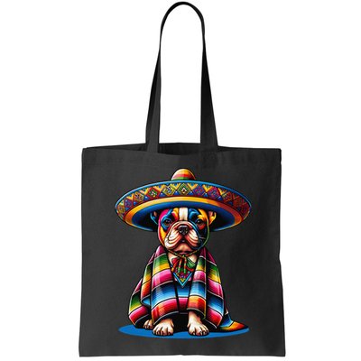 Sombrero Tacos Fiesta French Bulldog Lover Cinco De Mayo Bag