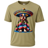Sombrero Tacos Fiesta French Bulldog Lover Cinco De Mayo Cooling Performance Crew T-Shirt