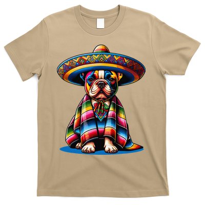 Sombrero Tacos Fiesta French Bulldog Lover Cinco De Mayo T-Shirt