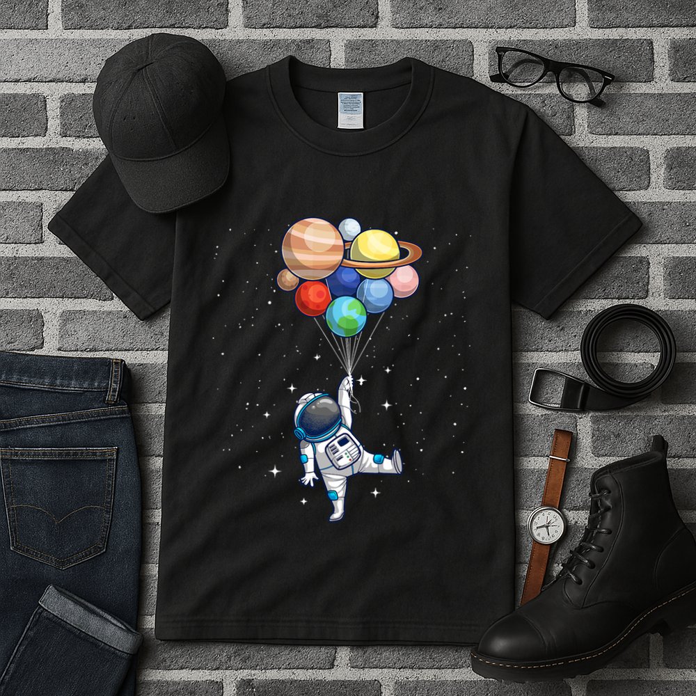 Space Themed For Women Outer Space Moon Galaxy Astronaut Tall T-Shirt