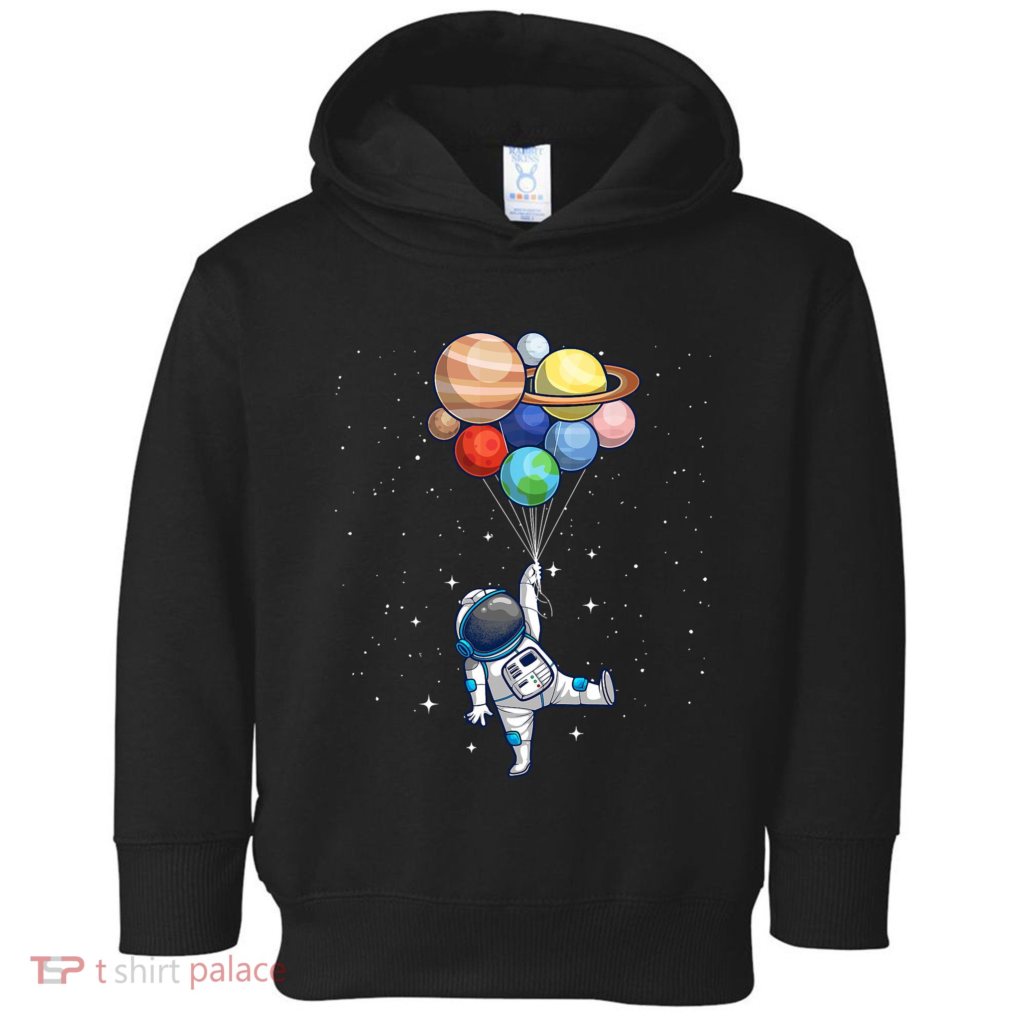 Space Themed For Women Outer Space Moon Galaxy Astronaut Toddler Hoodie
