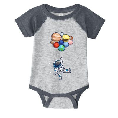 Space Themed For Women Outer Space Moon Galaxy Astronaut Infant Baby Jersey Bodysuit