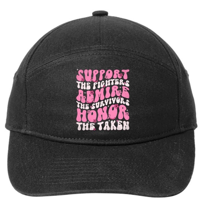 Support The Fighters Admire The Survivors Honor The Taken 7-Panel Snapback Hat